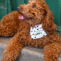 Bandana Polka White